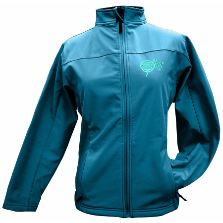 Gulf Racing Team Ladies Embroidered Soft Shell Jacket Teal
